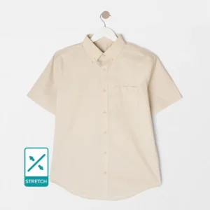 Adult/Network Short Sleeve Uniform Shirt with Stretch