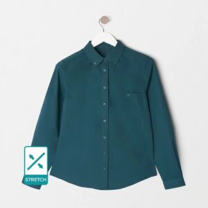 Scout Long Sleeve Uniform Blouse with Stretch